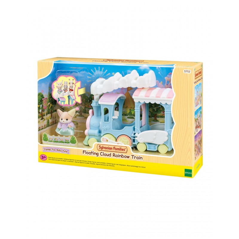 Sylvanian Families wolken regenboog trein