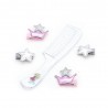 Lucky Doggy haar accessoire set - transparante kam