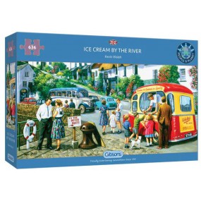 Ice Cream by the River gibsons puzzel (636)