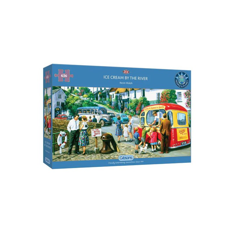 Ice Cream by the River gibsons puzzel (636)
