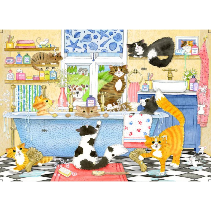 Gibsons Catastrophe Cottage (4 x 500 stukjes puzzel)