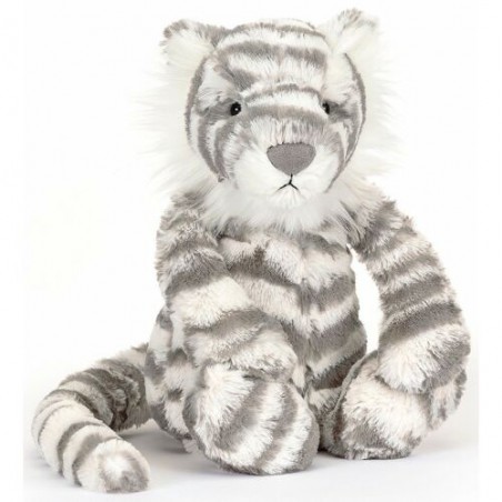 Bashful Snow Tiger Medium, Jellycat