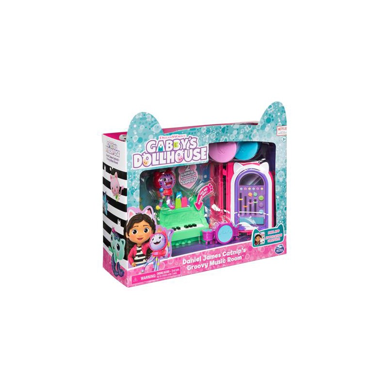 Gabby's Dollhouse - Daniel James Catnip's groovy music room