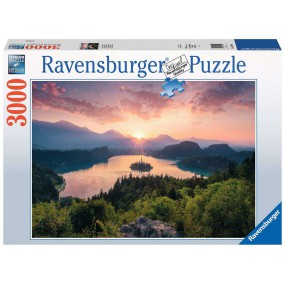 Meer van Bled, Slovenie, 3000st Ravensburger. 121*80cm