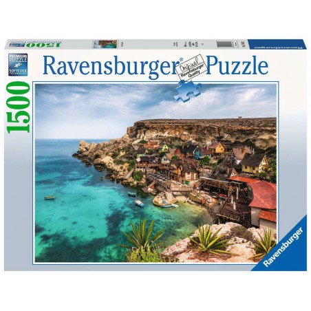 Popeye Village, Malta ravensburger   1500stukjes