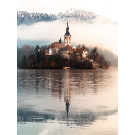 Het eiland van wensen, Bled, Slovenië ravensburger   1500stukjes