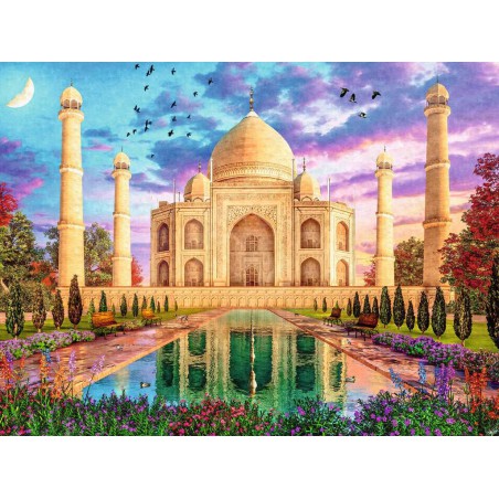 Betoverende Taj Mahal ravensburger   1500stukjes