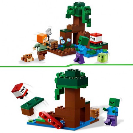 LEGO Minecraft - 21240 - Het Moeras avontuur