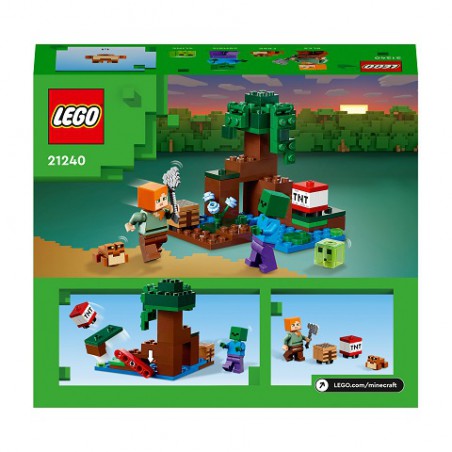 LEGO Minecraft - 21240 - Het Moeras avontuur