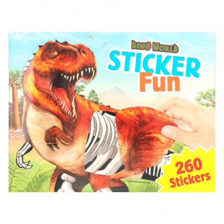 Dino World sticker fun 260 stickers