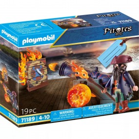 Playmobil-Pirates Piraat met kanon 71189