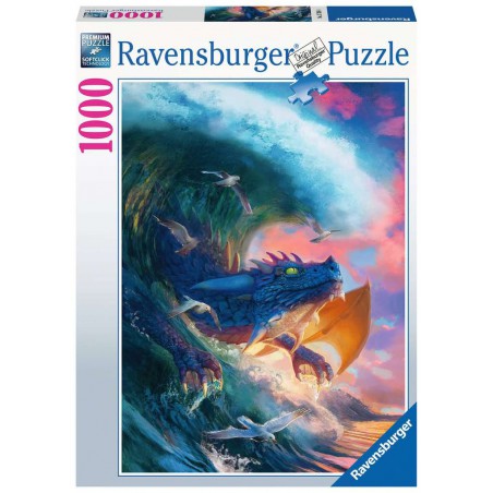 1000stukjes Ravensburger Draken race,