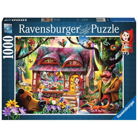 1000stukjes Ravensburger Roodkapje en de wolf