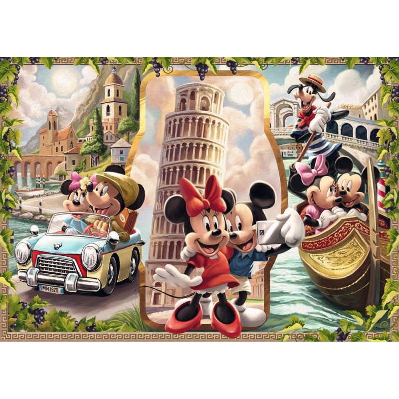 1000stukjes Ravensburger Mickey Mouse vakantie