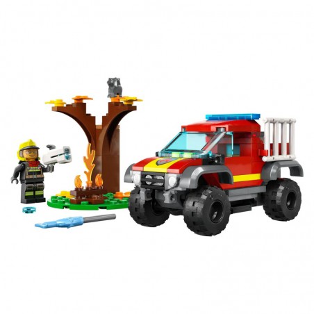 LEGO City 60393 4x4 Brandweer truck redding