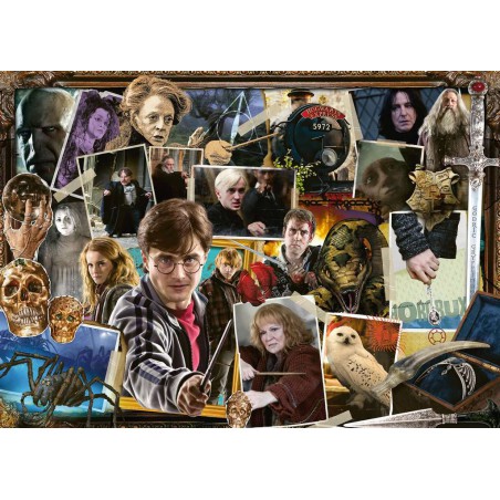 1000stukjes Ravensburger Harry Potter tegen Voldemort