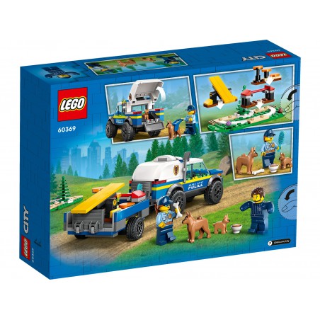 LEGO City 60369 Mobiele training voor politiehonden