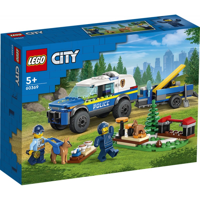 LEGO City 60369 Mobiele training voor politiehonden