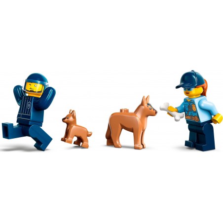 LEGO City 60369 Mobiele training voor politiehonden