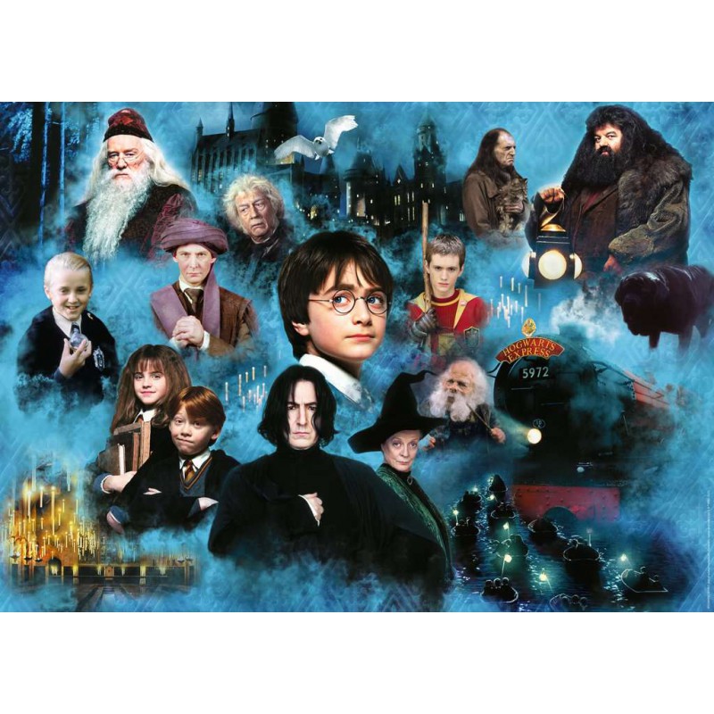 1000stukjes Ravensburger Harry Potters magische wereld