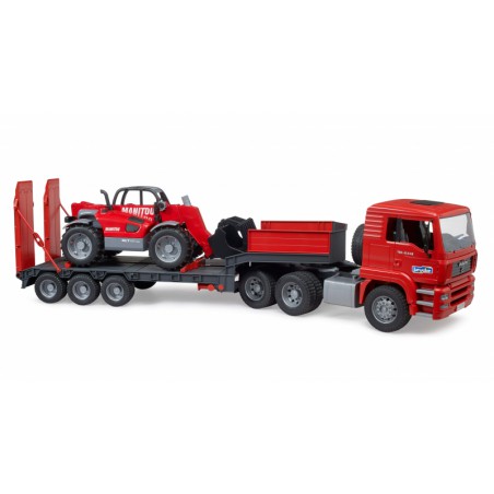 Bruder - MAN TGA Dieplader met manitou ML