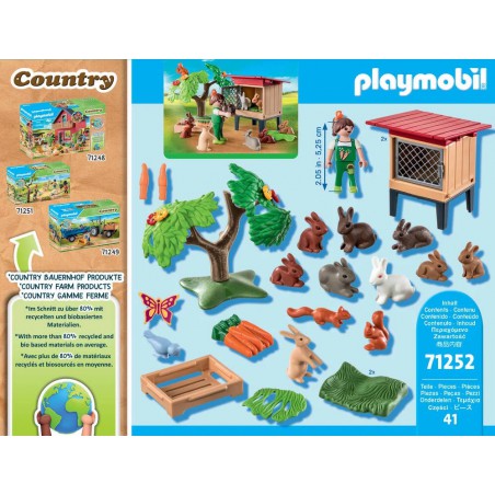 Playmobil Country - 71252 Konijnenhok