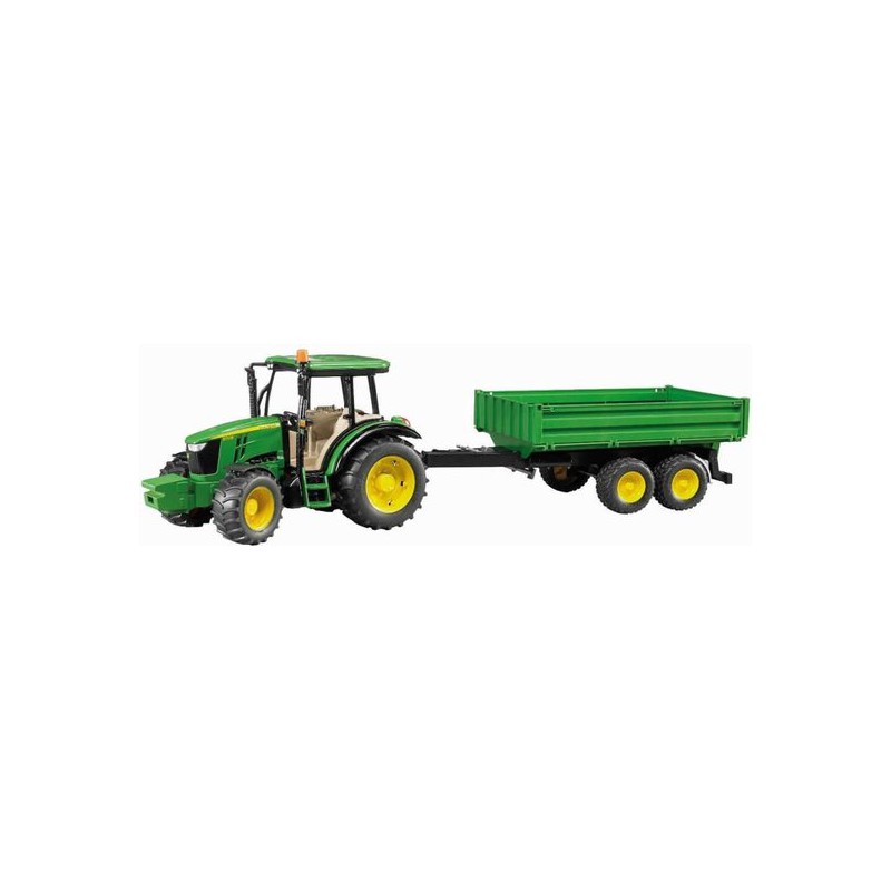 Bruder - John Deere 5115M + Board Wandan