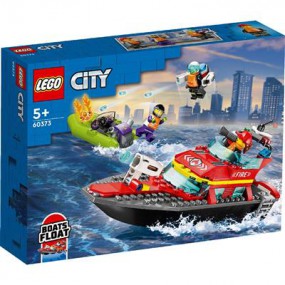 LEGO City 60373 Reddingsboot brand