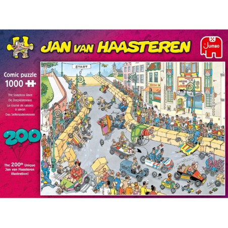 1000stukjes  Jan van Haasteren Zeepkistenrace