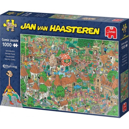 1000stukjes  Jan van Haasteren Sprookjesbos