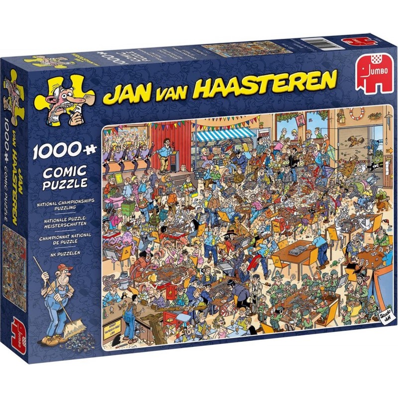 1000stukjes  Jan van Haasteren NK legpuzzelen