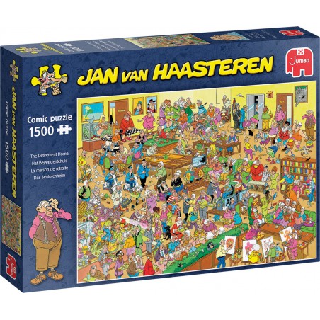 Het bejaardentehuis Jan van Haasteren1500stukjes