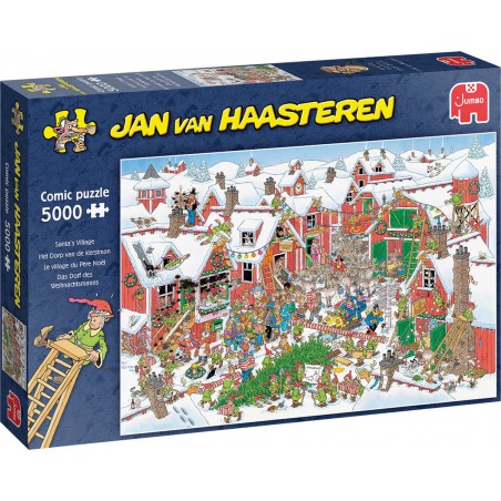 Jan van Haasteren Het dorp van de kerstman 5000stukjes