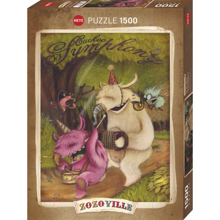 Cuckoo symphony  zozville Heye puzzel 1500 stukjes