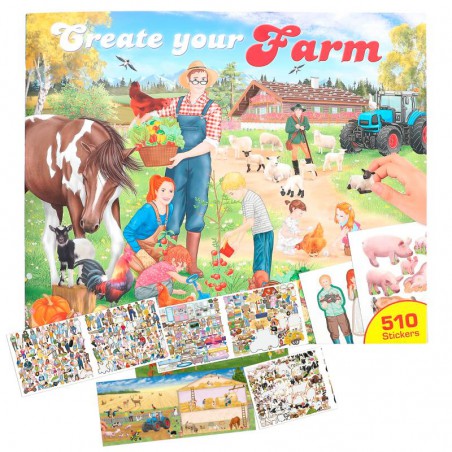 Create your Farm drawing book