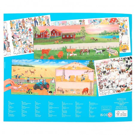 Create your Farm drawing book