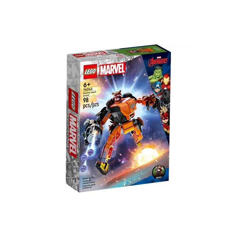 LEGO MARVEL - 76243 Rocket Mech Armour