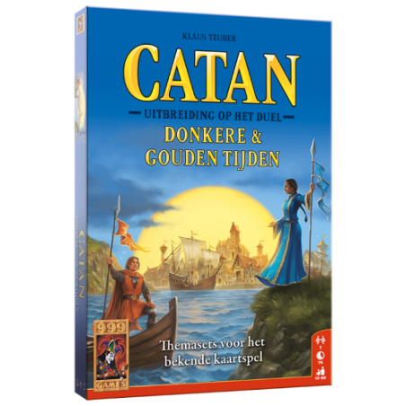 Catan: Het Duel - Donkere & Gouden Tijden Kaartspel  999-games