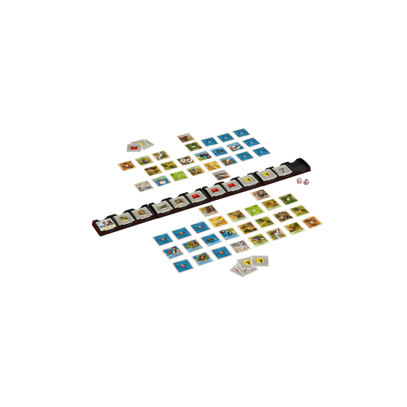 Catan: Het Duel - Donkere & Gouden Tijden Kaartspel  999-games