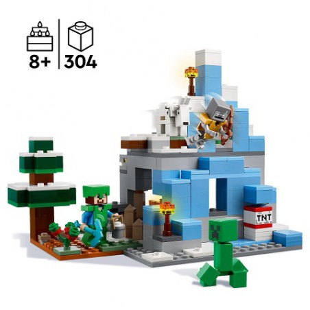 LEGO Minecraft - 21243 - De IJsbergtoppen