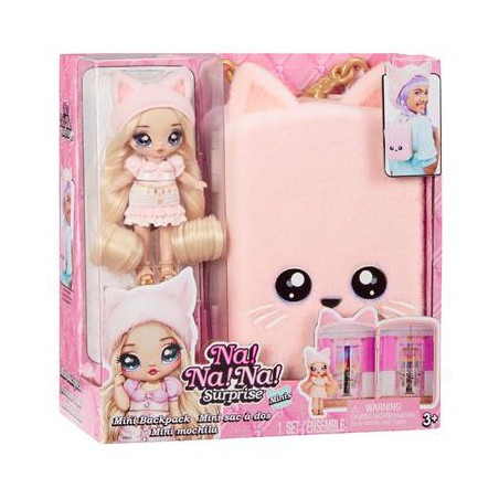 Na! Na! Na! Surprise Mini backpack playset roze