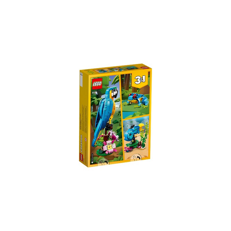 LEGO CREATOR - 31136 Exotische papegaai