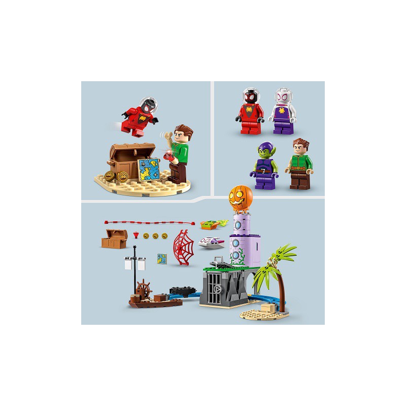 LEGO MARVEL - 10790 Team Spidey bij de vuurtoren van Green Goblin