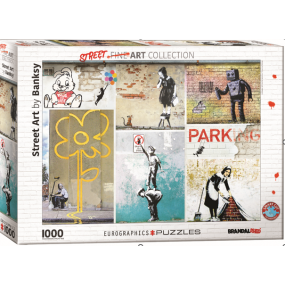 Collage - Banksy 1000stukjes, eurographics puzzel,