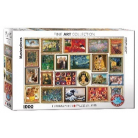 Masterpieces 1000stukjes, eurographics puzzel,