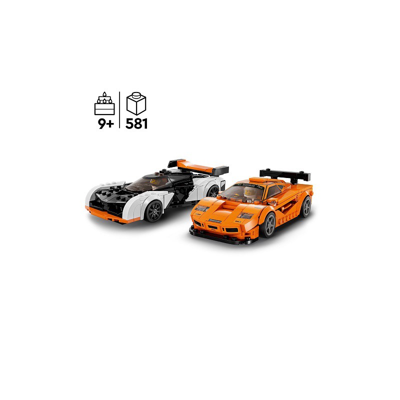 LEGO Speed Champions - 76918 - McLaren Solus GT & McLaren F1 LM