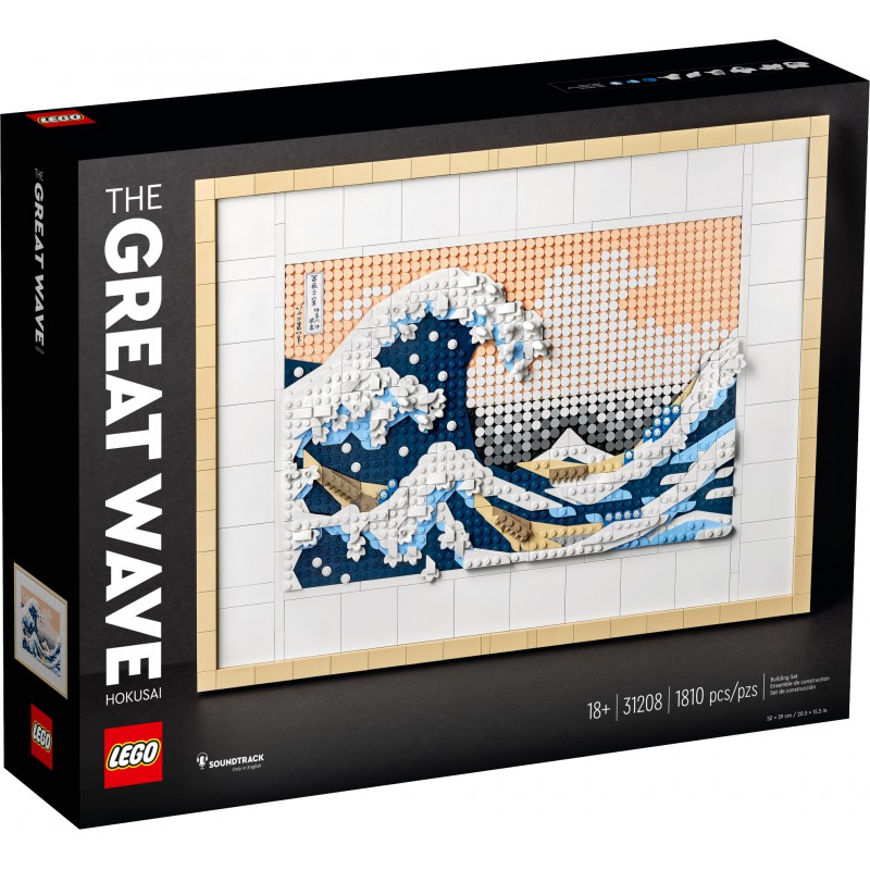 LEGO Art - 31208  -  Hokusai - De grote golf