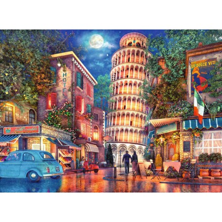 Avond in Pisa  500 stukjes puzzel  Ravensburger