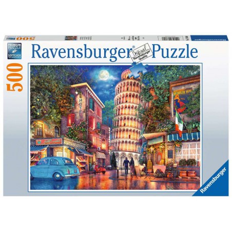 Avond in Pisa  500 stukjes puzzel  Ravensburger