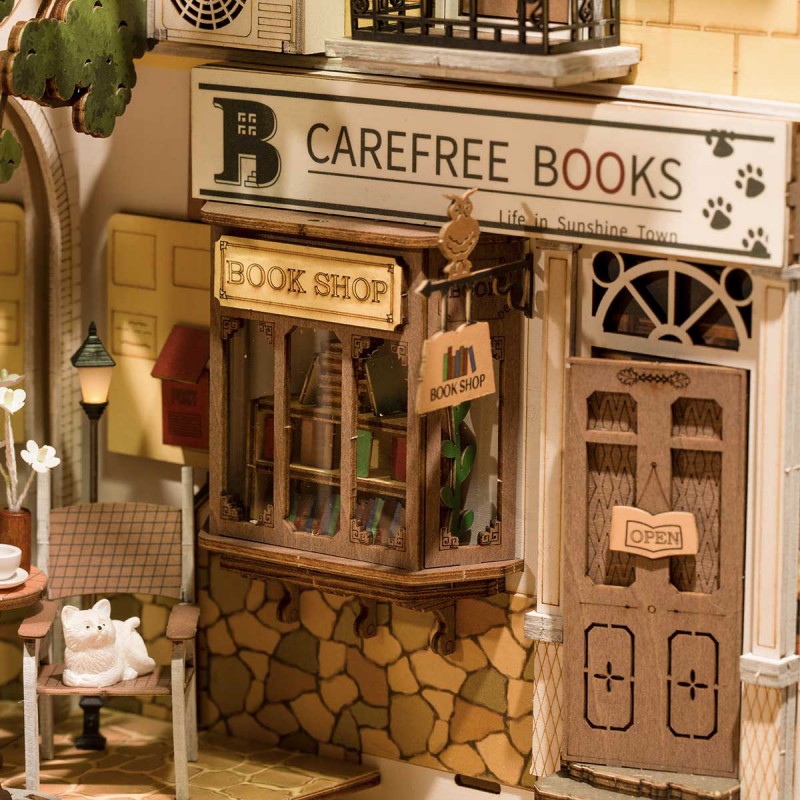 Book Nook & Wonderland Sunshine Town, , Rolife